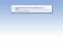 Tablet Screenshot of pflegenord.info